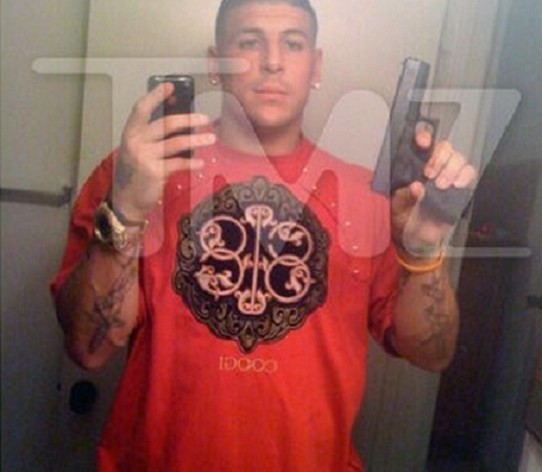 Aaron Hernandez charged with murder