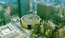 NBA in Tilt-shift